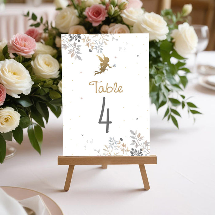 Fairy Birthday Invitation Girl Floral Fairy Party Invite