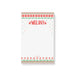 Notepad with Christmas-themed design