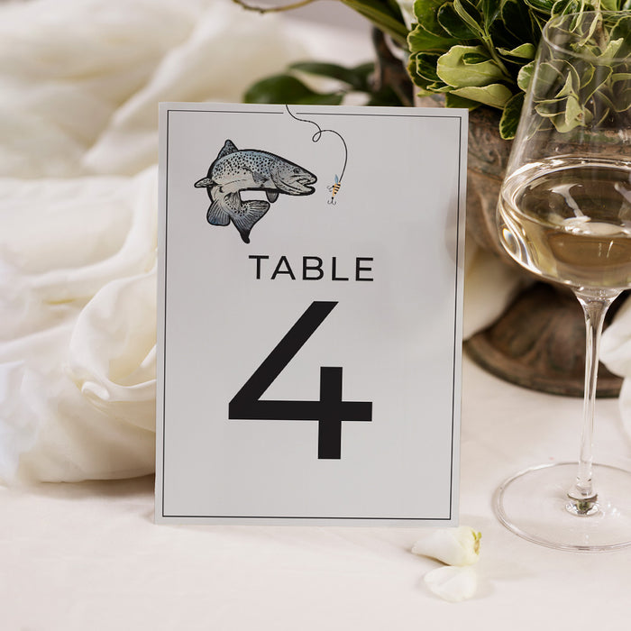 Fishing Themed Birthday Invitation for Men