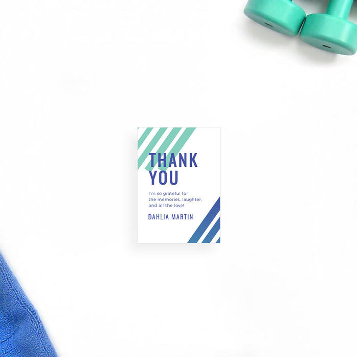 Fitness Party Birthday Invitation Workout Party Invite