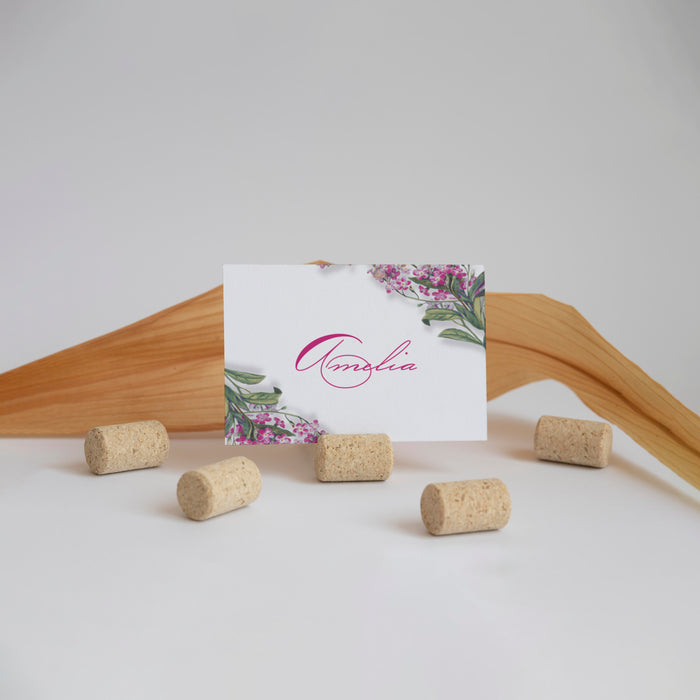 Floral Bat Mitzvah Invitation Elegant Botanical Jewish Party Card