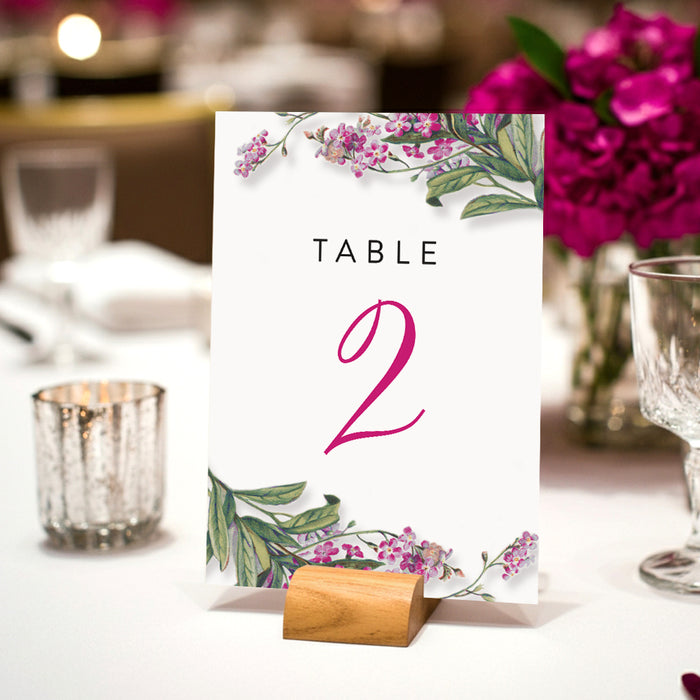 Floral Bat Mitzvah Invitation Elegant Botanical Jewish Party Card