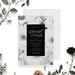 floral rehearsal dinner invitation elegant black wedding event card-front