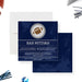 blue football bar mitzvah invitation with sports theme design and modern layout for celebration-front-back