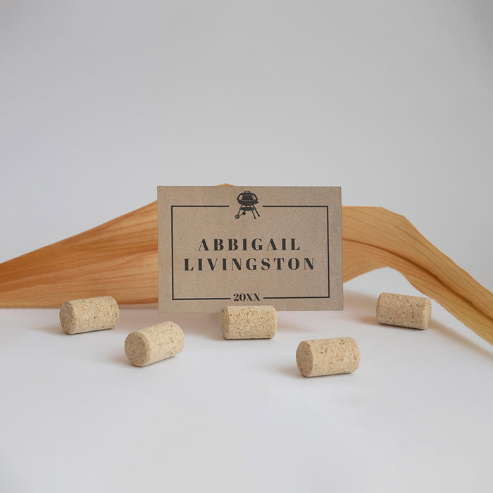 Fourth of July BBQ Party Invitation Rustic Classic Design