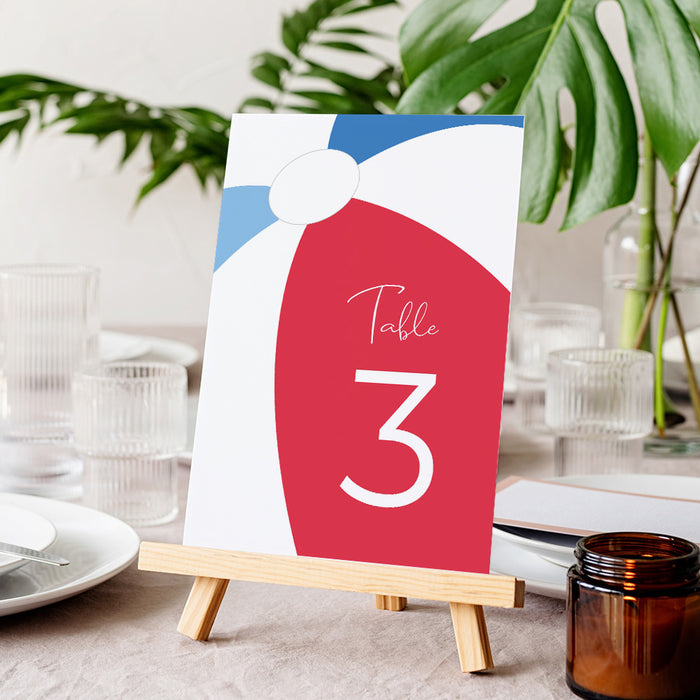 Fourth of July Beach Party Invitation Independence Day Celebration