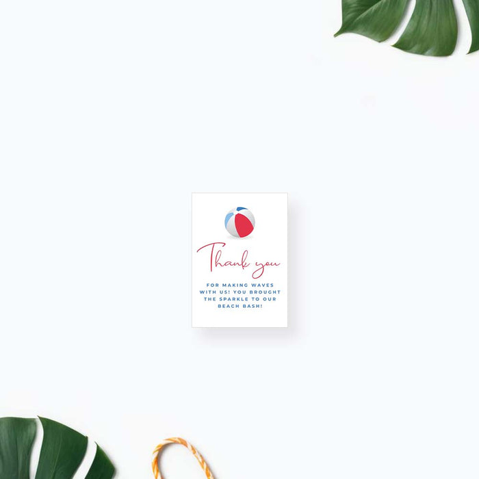 Fourth of July Beach Party Invitation Independence Day Celebration