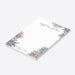 Personalized “Bright ideas start here” notepad featuring a patriotic fireworks illustration-side