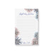 Personalized “Bright ideas start here” notepad featuring a patriotic fireworks illustration 