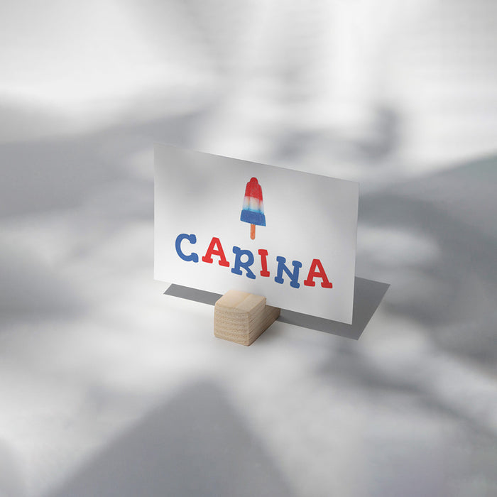 Fourth of July Popsicle Party Invitation Patriotic Summer Design