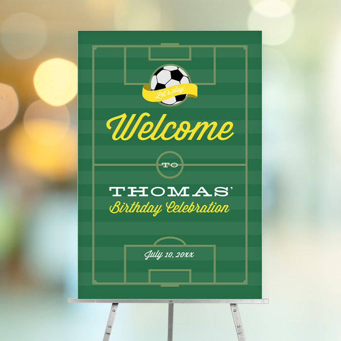 It's Game Time Soccer Birthday Invitation Card, Sports Birthday Party Invites, Kids Birthday Bash Invitation, Soccer Themed Invitation for 8th 9th 10th 11th 12th Birthday Party