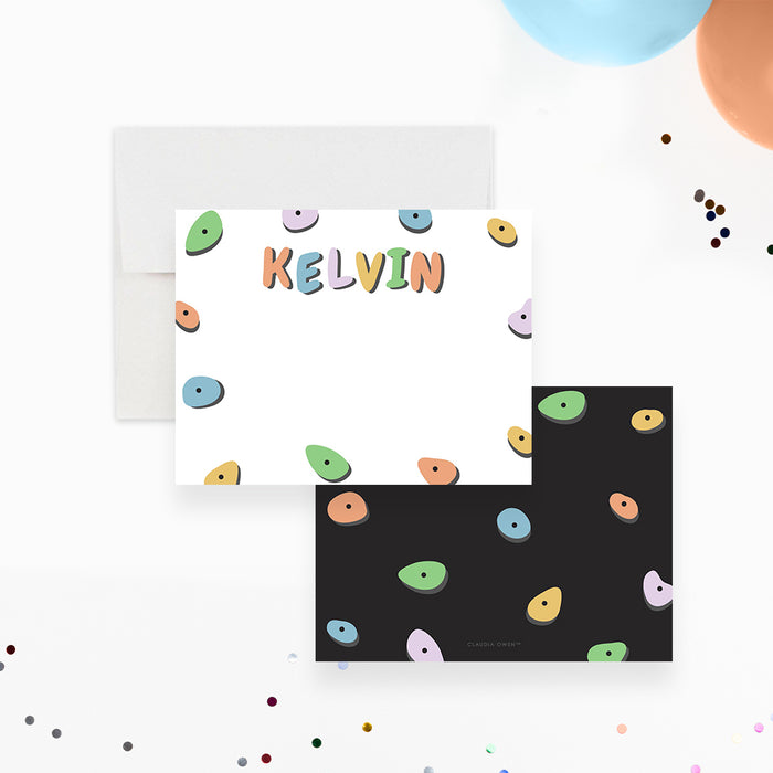 Fun and Playful Rock Climbing Birthday Party Invitation, Kids Adventure Party Invite for Rock Climber