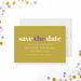 funny 30th birthday save the date card with bold modern lettering, Thirty Never Looked So Good wording, and personalized party details-front