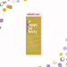 Personalized 30th birthday ticket invitation with "So Happy I'm Thirty", mustard-yellow background, purple lettering, and custom milestone birthday details.