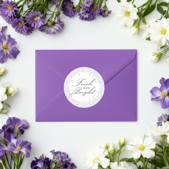 Lavender Garden Party Invitation Floral Spring Event Invite