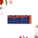 Floral garden party ticket invitation with bold and bright flower design