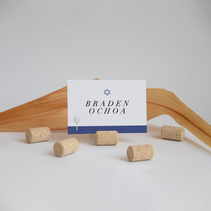 Golf Bar Mitzvah Invitation Sports Theme Design