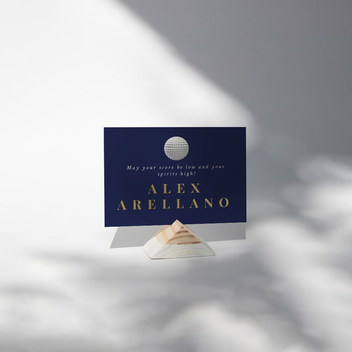 Personalized Golf Birthday Party Invitation Par Tee