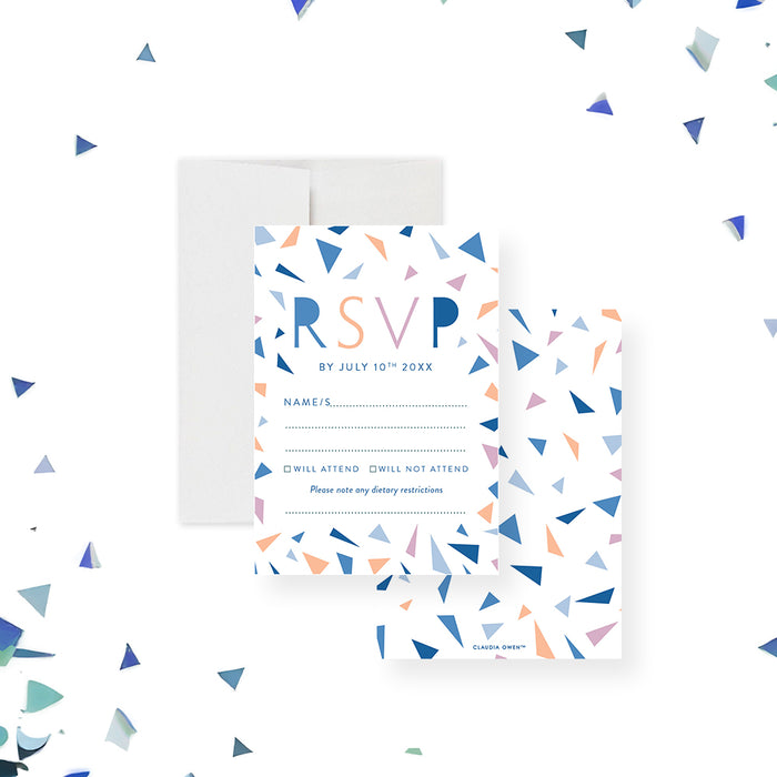 Goodbye Cancer Party Invitation Colorful Survivor Celebration