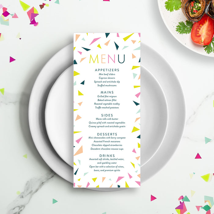 Farewell Party Invitation Colorful Goodbye Celebration Card