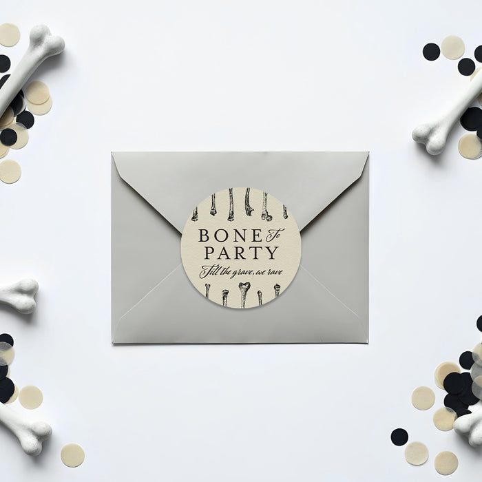 Gothic Birthday Invitation Spooky Halloween Party Card