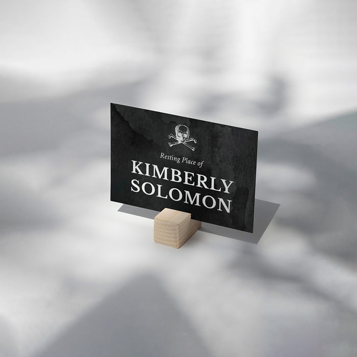 Gothic Coffin Birthday Invitation Spooky Party