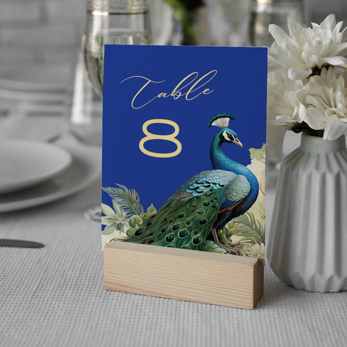 Elegant Peacock Graduation Party Invitation