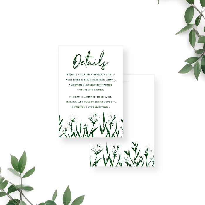 Personalized Botanical Garden Party Birthday Invitation