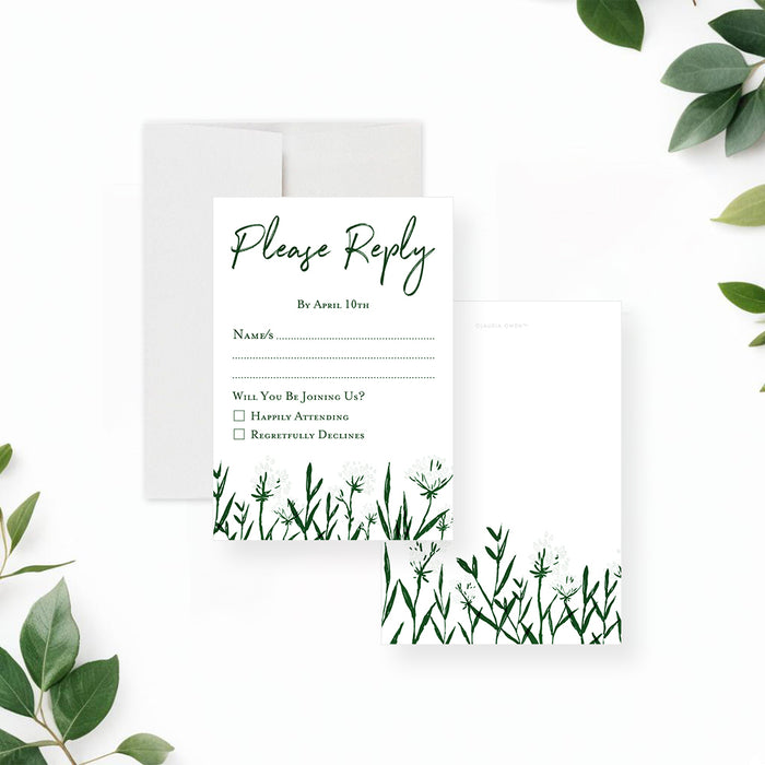 Personalized Botanical Garden Party Birthday Invitation