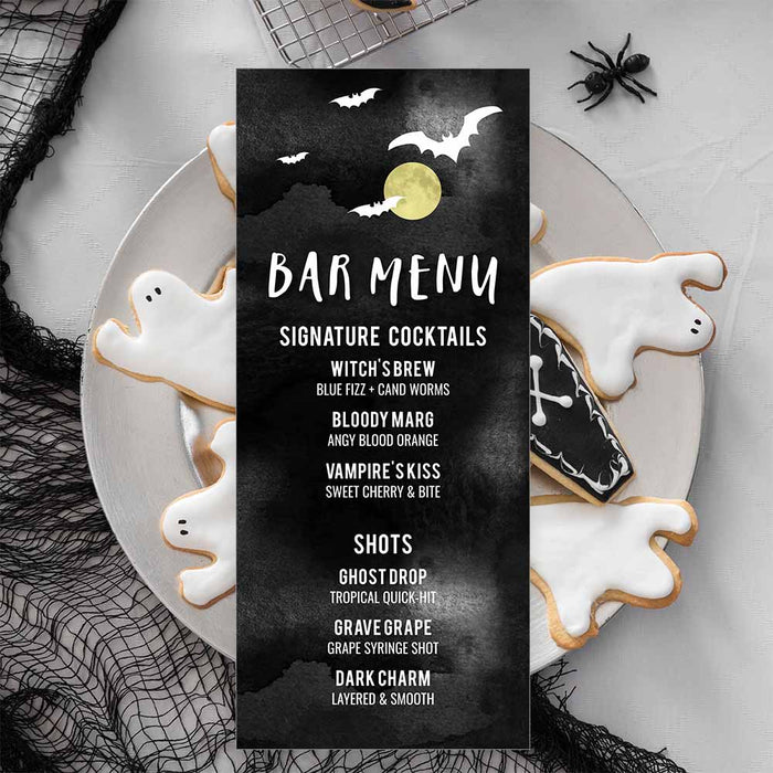 Halloween Bar Crawl Invitation Party Bus Adult Celebration