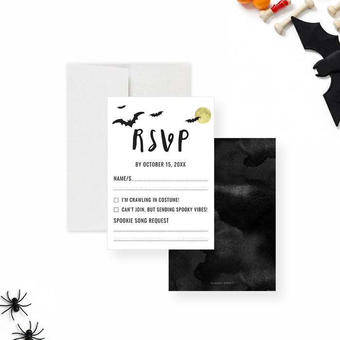 Halloween Bar Crawl Invitation Party Bus Adult Celebration