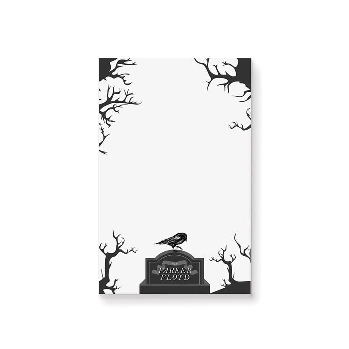 Gothic Tombstone Birthday Invitation for Halloween Party
