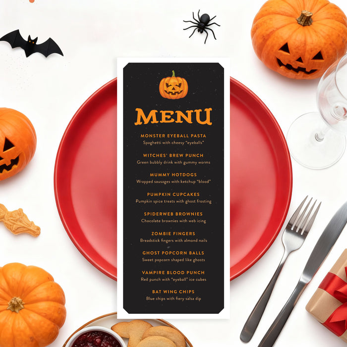 Halloween Party Invitation Pumpkin Kids Halloween Invite