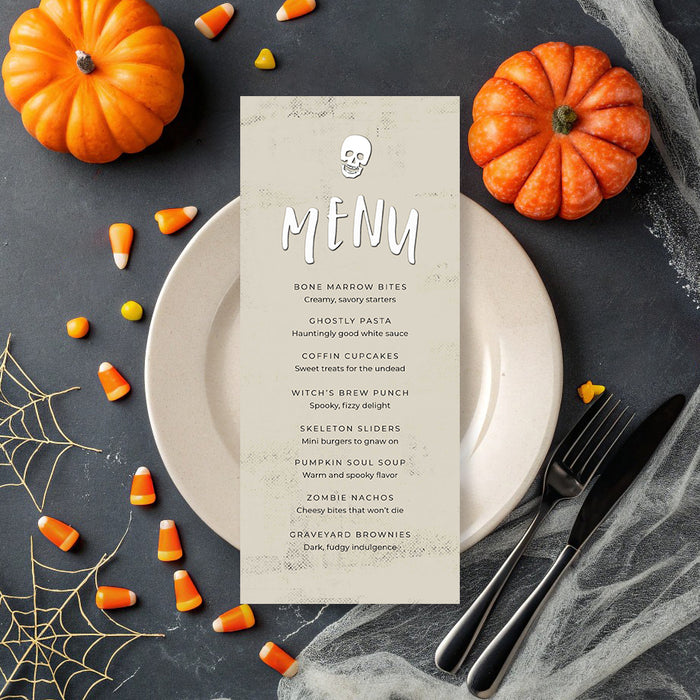 Halloween Party Invitation Skeleton Shake Your Bones Invite
