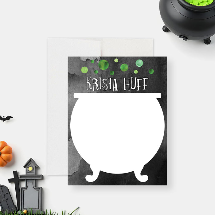 Witch’s Brew Halloween Party Invitation Spooky Event Card