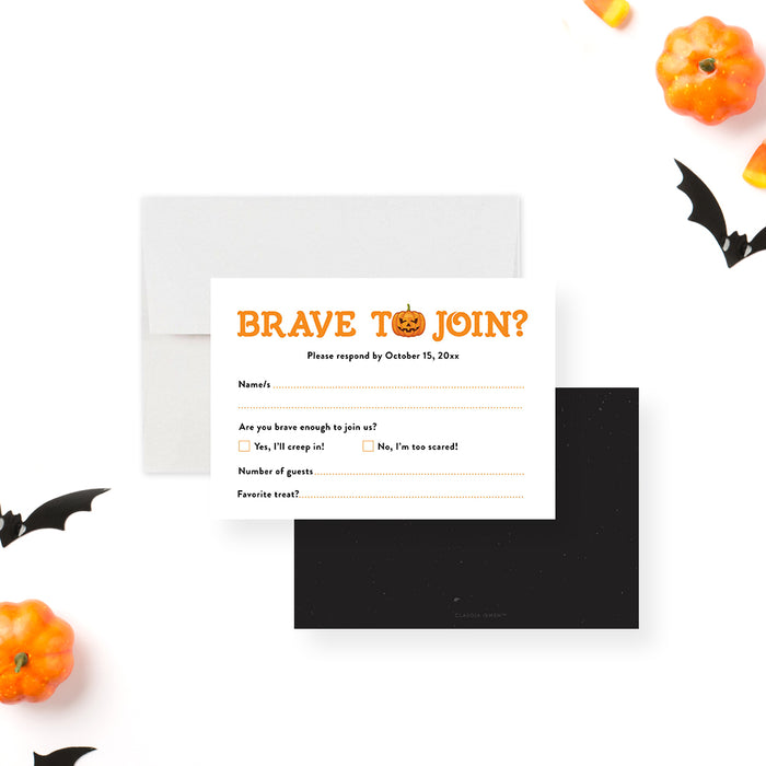 Halloween Party Invitation Pumpkin Kids Halloween Invite