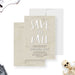 halloween save the date card funny skeleton party-front-back