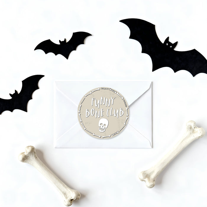 Halloween Party Invitation Skeleton Shake Your Bones Invite