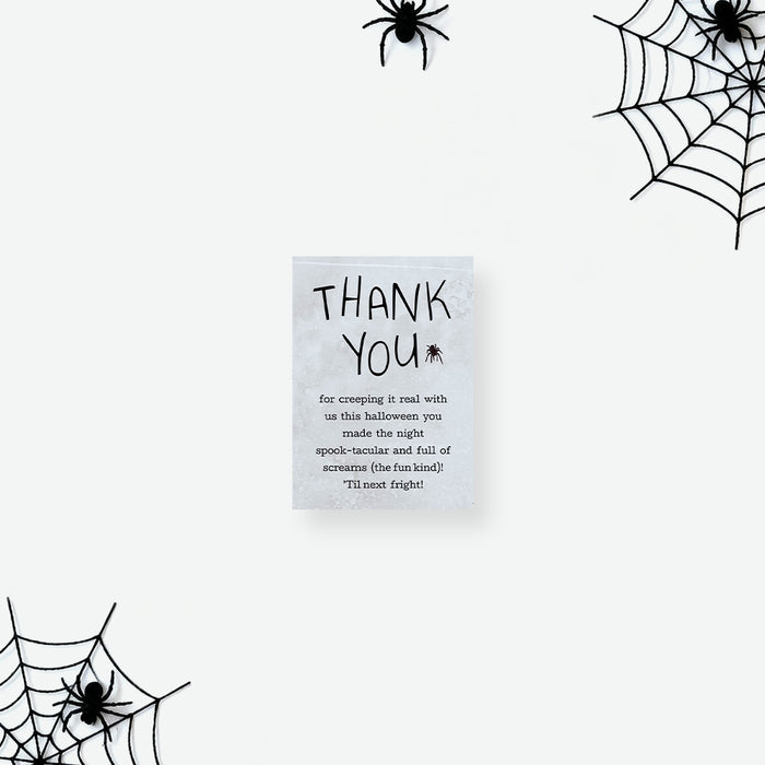 Halloween Party Invitation Spooky Spider Web Invite