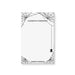 Personalized Halloween notepad featuring a minimalist spider web design with black and white spooky theme