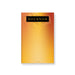 Whiskey-themed personalized notepad featuring an amber gradient, ice cube details, and a black nameplate, ideal as a gift, party favor, or event keepsake.