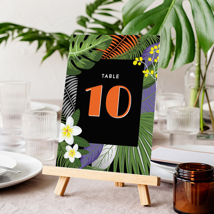 Havana Nights Tropical Party Invitation