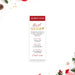 festive holiday ticket invitation with elegant red and gold typography for cocktail party celebration