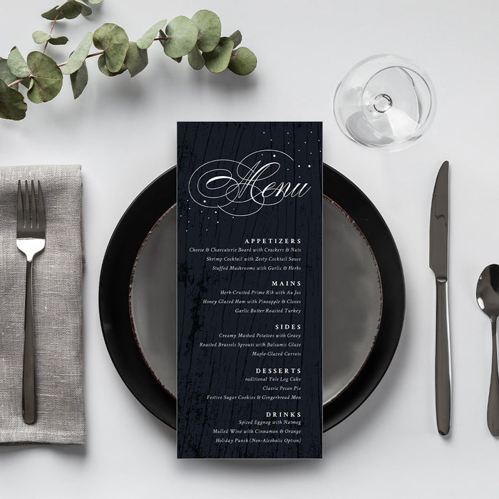 Elegant Winter Holiday Party Invitation