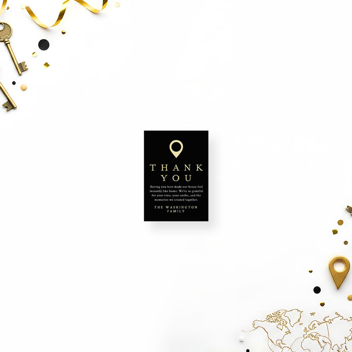 Housewarming Party Invitation Custom Map Design