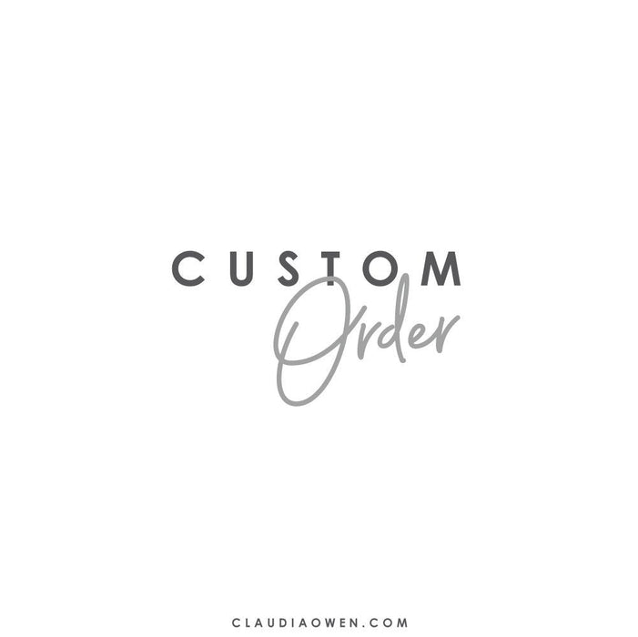 Custom Order