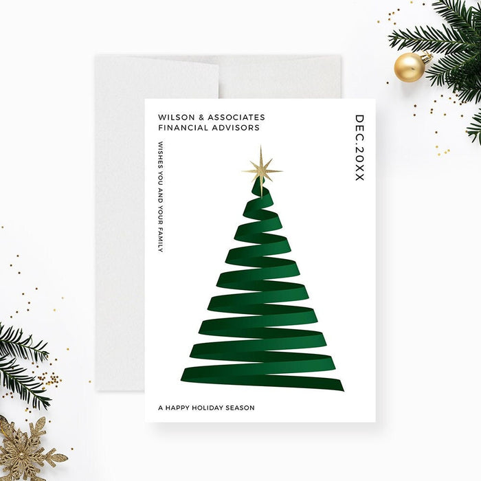 Holiday Greeting Cards for Businesses, Christmas Printable Instant Download, Corporate Holiday Christmas Cards