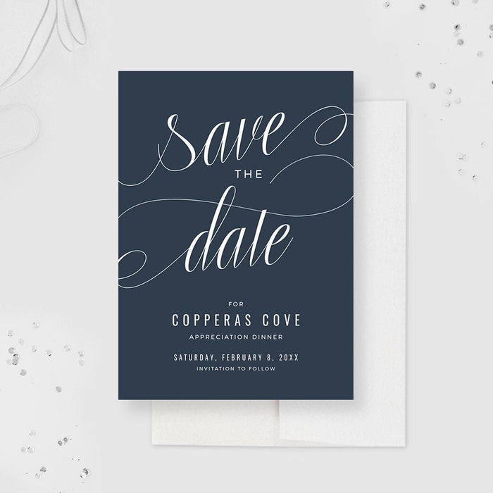 Business Save the Date Cards, Corporate Party Event Save the Date Printable Cards, Company Save the Date Template