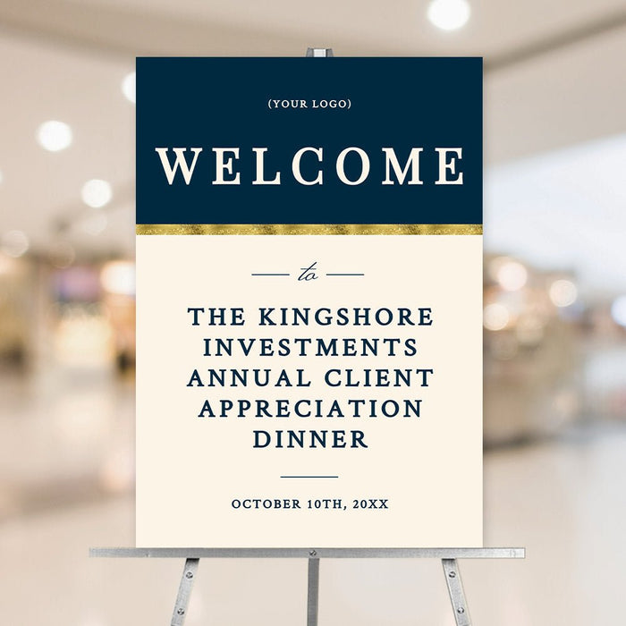 Regular Client Sign Annual Client Appreciation Welcome Sign, Printable Sign Editable Templ