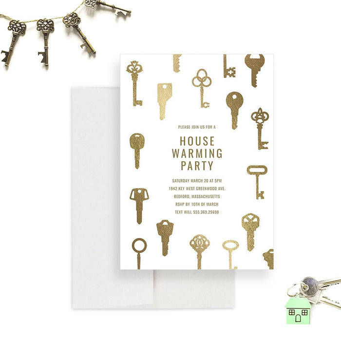 Housewarming Party Invitation Digital Print, New Home Party Digital Cards, Moving Party Template, Open House Instant Download, New House